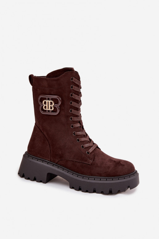 Stivali INokrery Femminile Con decorazioni Elemento riscaldamento CzekoladoAe Kalindra Stivali INokrery Femminile Con decorazioni Elemento riscaldamento CzekoladoAe Kalindra