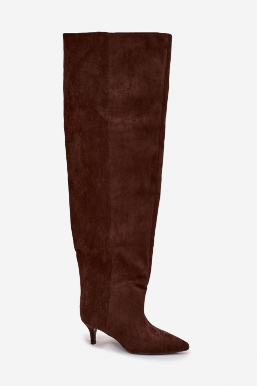 Un modello convincente stivali da donna con tacchi sottili CzekoladoAe Ysolienne Un modello convincente stivali da donna con tacchi sottili CzekoladoAe Ysolienne