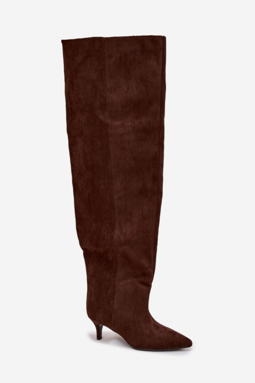 Un modello convincente stivali da donna con tacchi sottili CzekoladoAe Ysolienne Un modello convincente stivali da donna con tacchi sottili CzekoladoAe Ysolienne