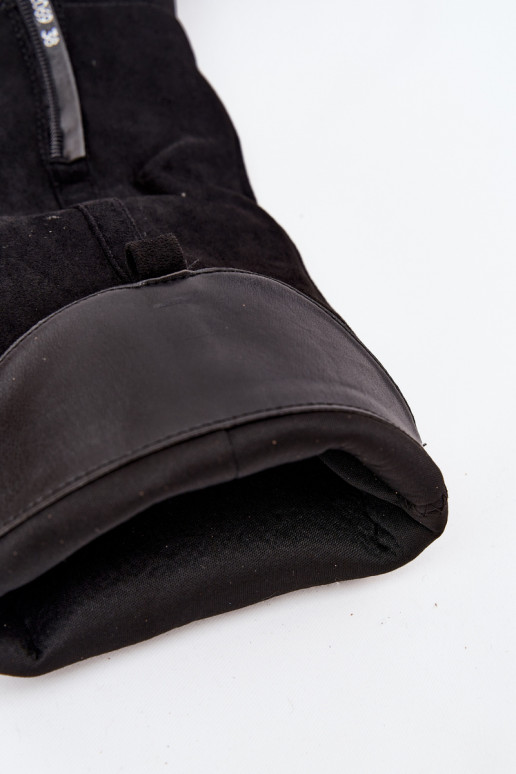 stivali da donna con i tacchiin ecopelle scamosciatau colore nero Prisca stivali da donna con i tacchiin ecopelle scamosciatau colore nero Prisca