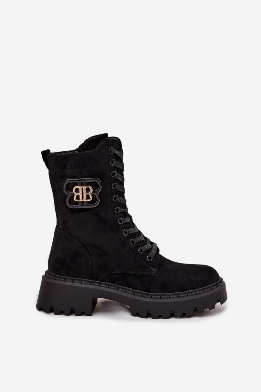 Stivali INokrery Femminile Con decorazioni Elemento riscaldamento colore nero Kalindra Stivali INokrery Femminile Con decorazioni Elemento riscaldamento colore nero Kalindra