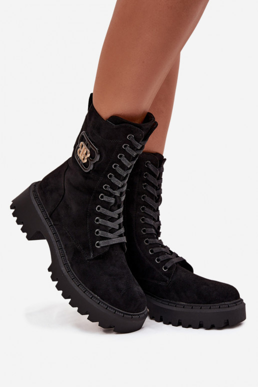 Stivali INokrery Femminile Con decorazioni Elemento riscaldamento colore nero Kalindra Stivali INokrery Femminile Con decorazioni Elemento riscaldamento colore nero Kalindra