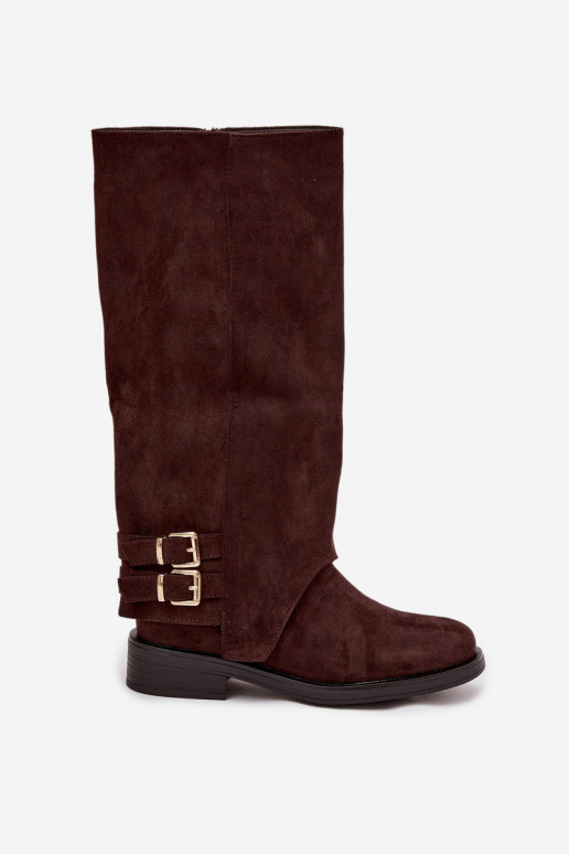 riscaldamento stivali da donna con fibbie CzekoladoAe Umbria riscaldamento stivali da donna con fibbie CzekoladoAe Umbria