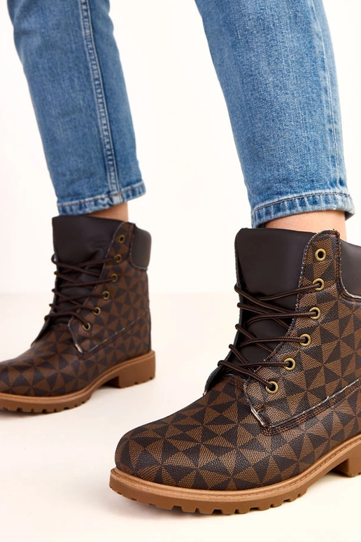 Scarpe da lavoro neri-marroni con... Scarpe da lavoro neri-marroni con...