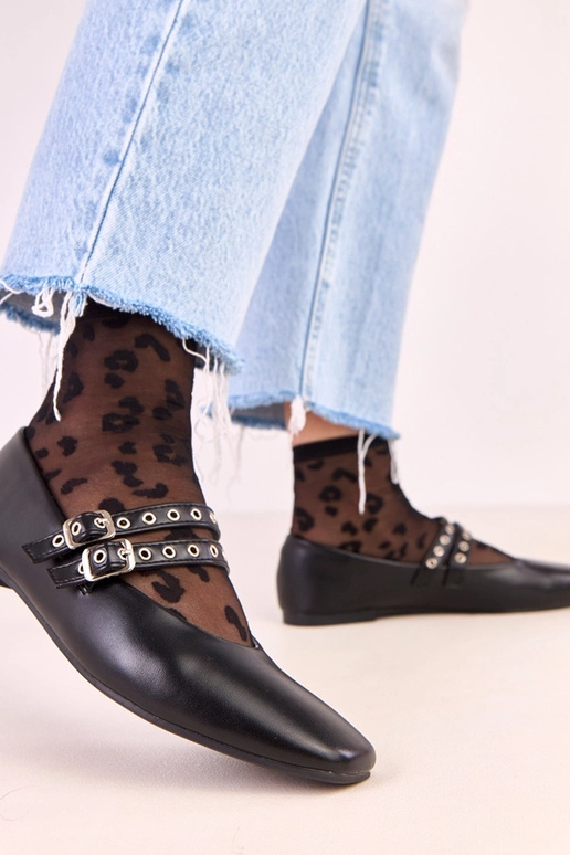 Ballerine nere Alfira con punta... Ballerine nere Alfira con punta...