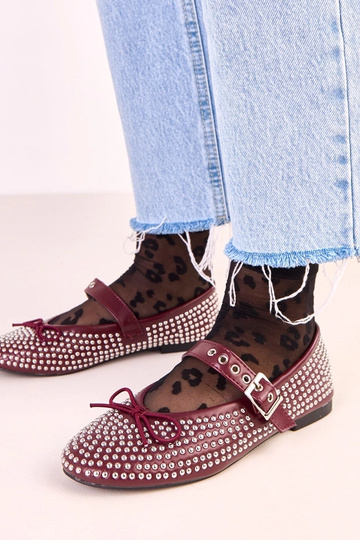 Ballerine rosse scure Mylie...