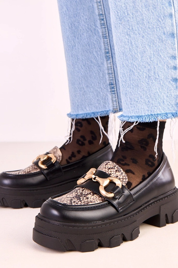 Mocassini neri Ruben con...