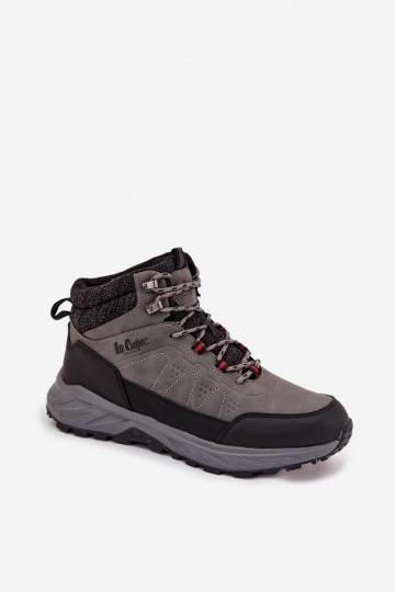 Scarponi da trekking caldi da uomo Lee Cooper LCJ-25-01-3722M grigi
