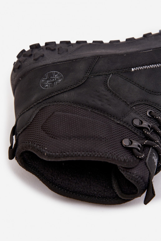 Stivali invernali Deveschio scarpe riscaldamento Lee Cooper LCJ-25-01-3725 colore nero Stivali invernali Deveschio scarpe riscaldamento Lee Cooper LCJ-25-01-3725 colore nero