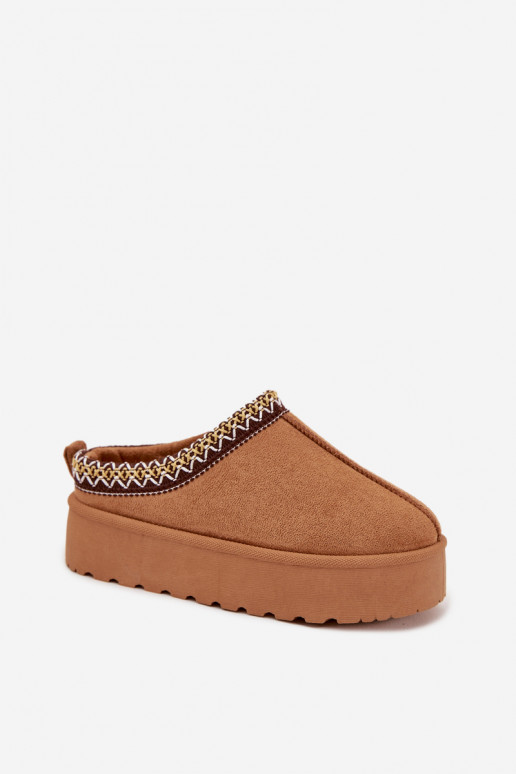 Stivali da neve Infantile GioventùHaftem con una piattaforma colore marrone Jolisse Stivali da neve Infantile GioventùHaftem con una piattaforma colore marrone Jolisse