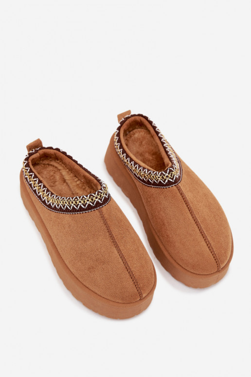 Stivali da neve Infantile GioventùHaftem con una piattaforma colore marrone Jolisse Stivali da neve Infantile GioventùHaftem con una piattaforma colore marrone Jolisse