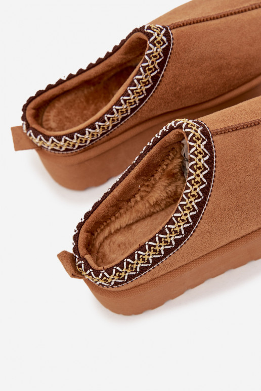 Stivali da neve Infantile GioventùHaftem con una piattaforma colore marrone Jolisse Stivali da neve Infantile GioventùHaftem con una piattaforma colore marrone Jolisse