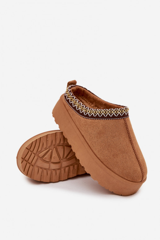 Stivali da neve Infantile GioventùHaftem con una piattaforma colore marrone Jolisse Stivali da neve Infantile GioventùHaftem con una piattaforma colore marrone Jolisse