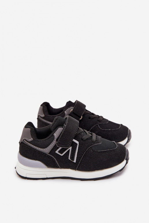 scarpe da ginnastica Scarpe modello sneakers Infantile con chiusure adesive colore nero Galisse scarpe da ginnastica Scarpe modello sneakers Infantile con chiusure adesive colore nero Galisse