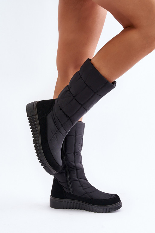 Stivali da neve Femminile Al Castello Progress PROGJ-24-144 colore nero