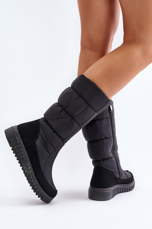 Stivali da neve Femminile Al Castello Progress PROGJ-24-144 colore nero