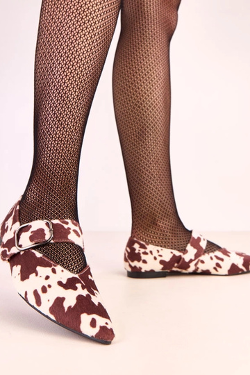 Ballerine marroni con... 2