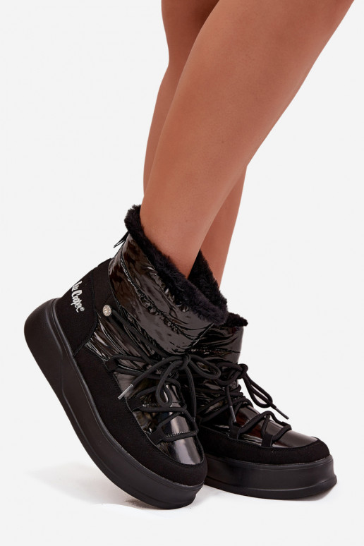 Stivali da neve Femminile con una piattaforma Lee Cooper LCJ-25-03-3814 colore nero