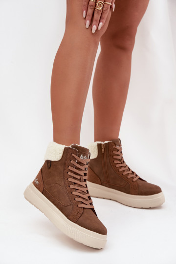 Stivali invernali Femminile con riscaldamento Lee Cooper LCJ-25-01-3735 colore marrone