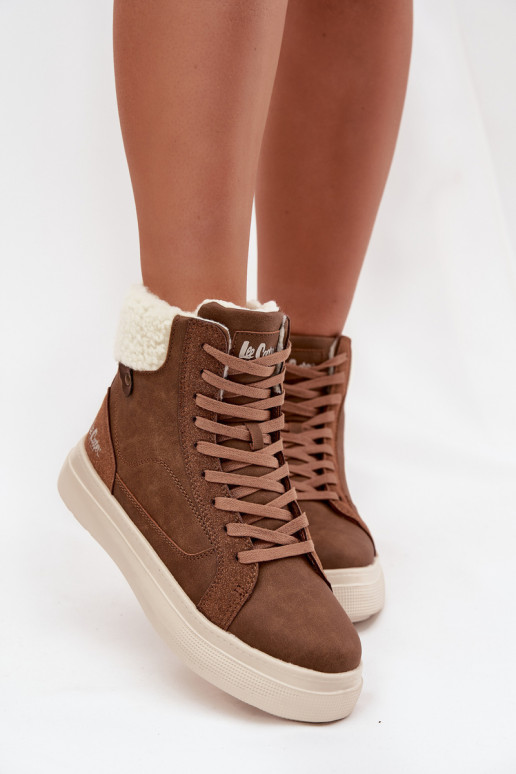 Stivali invernali Femminile con riscaldamento Lee Cooper LCJ-25-01-3735 colore marrone