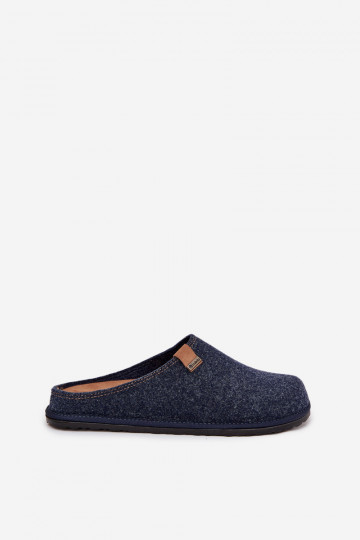Ciabatte preventive da uomo, Inblu SI000025, color blu scuro 2