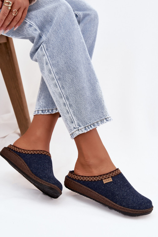 Pantofole FemminileHaftem Inblu NL000009 blu scuro Pantofole FemminileHaftem Inblu NL000009 blu scuro