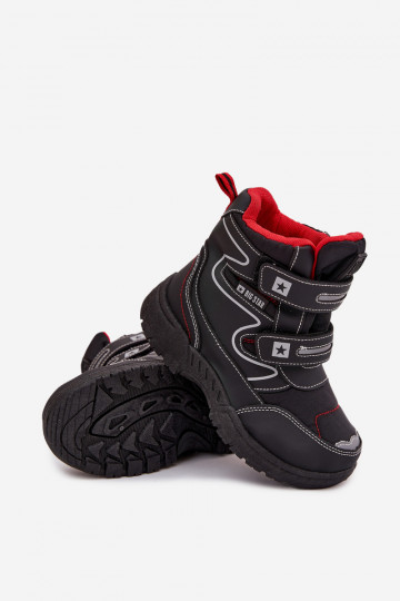 riscaldamento Doposci per bambini scarpe Big Star OO374049 colore nero