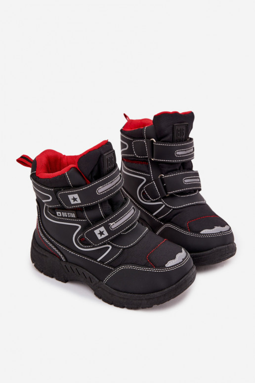riscaldamento Doposci per bambini scarpe Big Star OO374049 colore nero