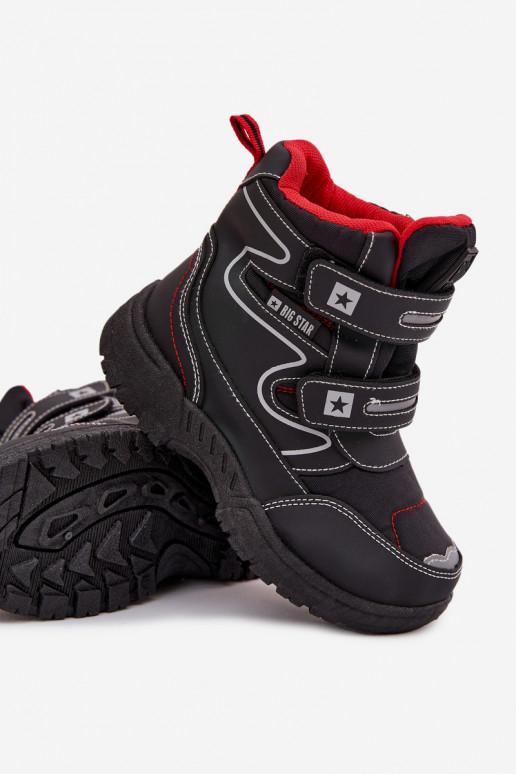 riscaldamento Doposci per bambini scarpe Big Star OO374049 colore nero