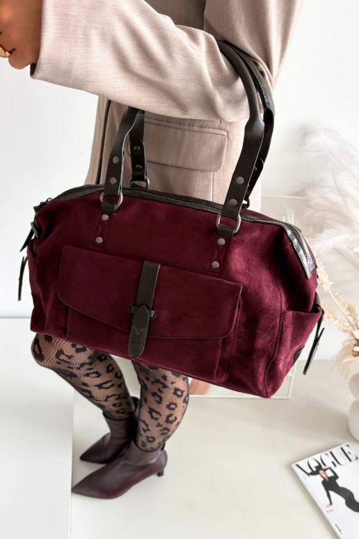 Palmarein ecopelle scamosciatau Borgogna Gressa Palmarein ecopelle scamosciatau Borgogna Gressa