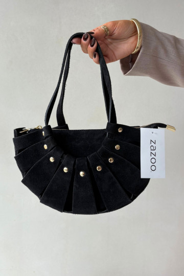 Borsa in suede nera Tai turirivane 2