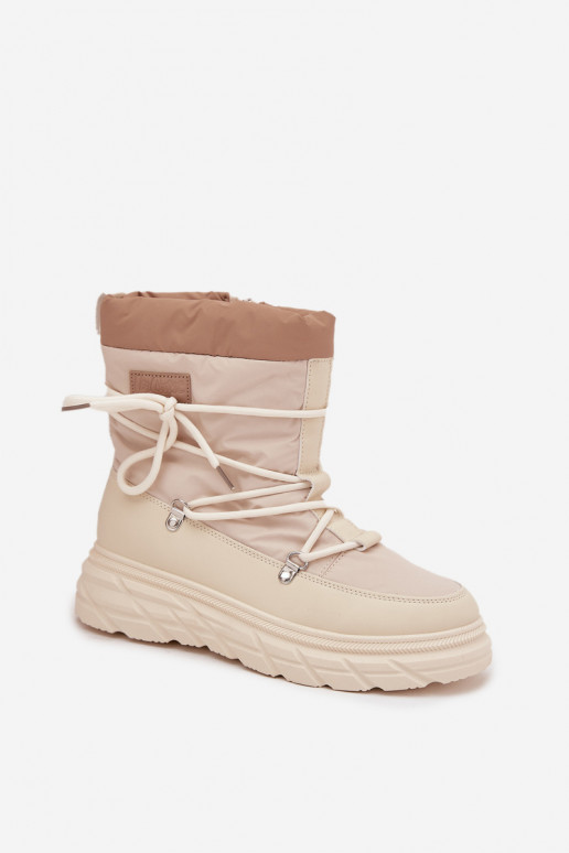 Stivali da neve Femminile Al Castello Lee Cooper LCJ-25-44-3931 beige