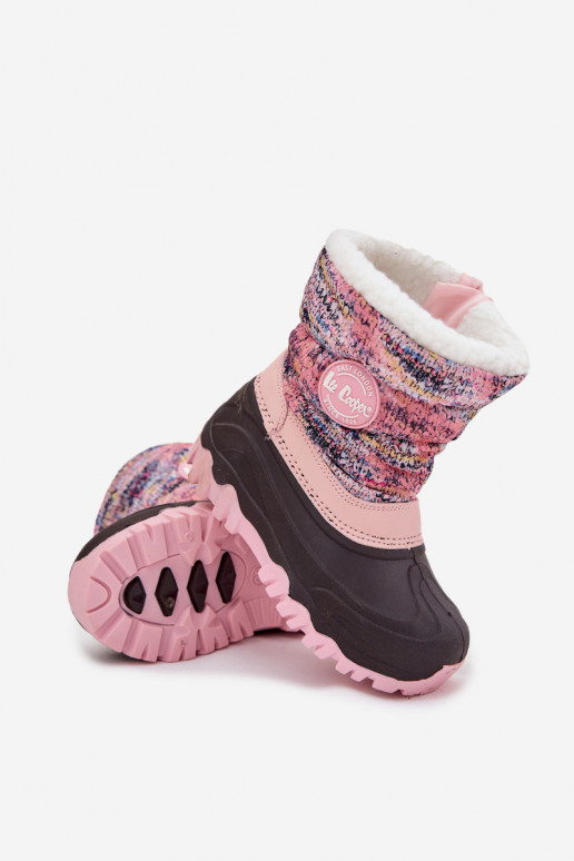 Stivali da neve Infantile Infantile Al Castello Lee Cooper LCJ-25-10-3770 colore rosa Stivali da neve Infantile Infantile Al Castello Lee Cooper LCJ-25-10-3770 colore rosa