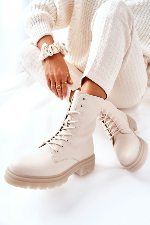 Alto Stivaletti da lavoro beige Rozelle Alto Stivaletti da lavoro beige Rozelle