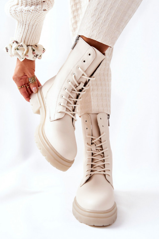 Alto Stivaletti da lavoro beige Rozelle Alto Stivaletti da lavoro beige Rozelle