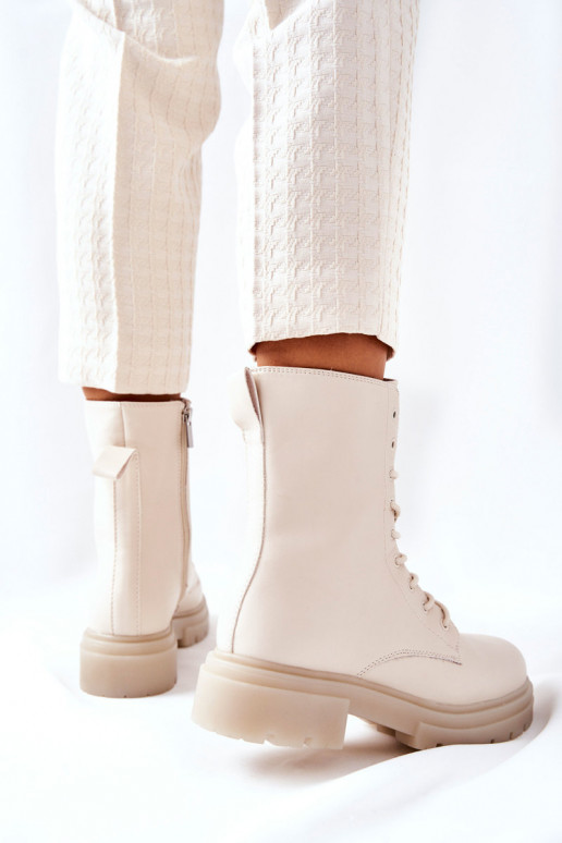 Alto Stivaletti da lavoro beige Rozelle Alto Stivaletti da lavoro beige Rozelle