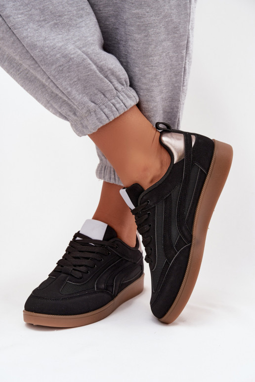 Scarpe modello sneakers Femminile colore nero Hanelor