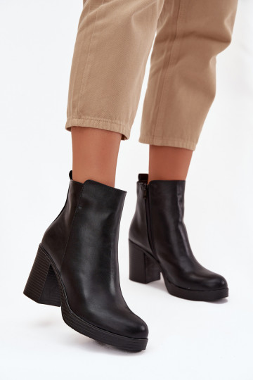 Stivaletti da donna neri "Ryselle" 2