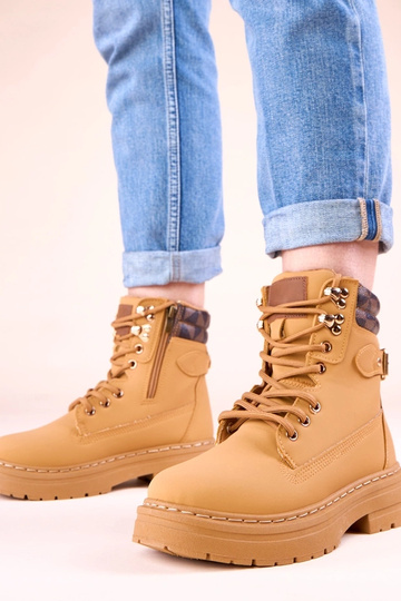 Stivali caldi marroni in... 2