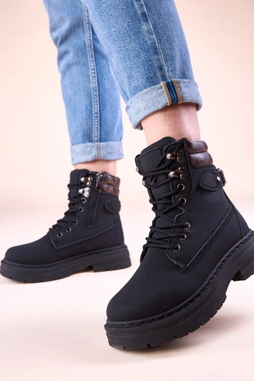 Stivali caldi neri in...