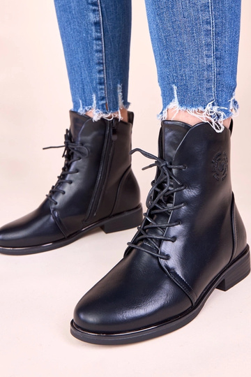 Stivaletti neri caldi con... 2