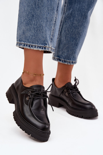 Scarpe da donna in ecopelle nere Adrelle 2