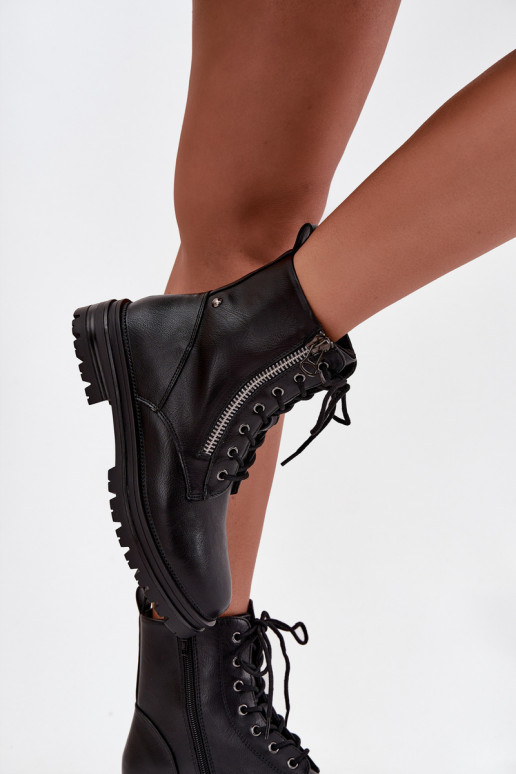 Stivaletti da lavoro Femminile riscaldamento colore nero Ivonelle