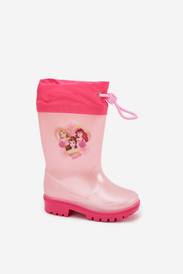 Stivali di gomma per bambini color rosa "Principessa" "Dazzly"