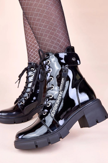 Stivali neri lucidi in... 2