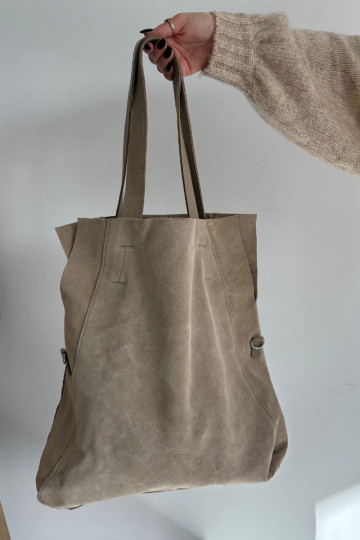 dalla pelle scamosciataoAa Palmare Acquirente Brillantementebeige Miraya