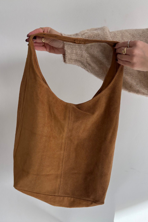 Skórzana dalla pelle scamosciataoAa Palmare colore marrone Rilith