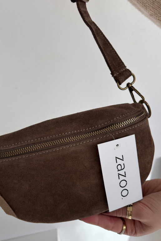 Skórzana dalla pelle scamosciataoAa Palmare sul busto Deverrone INessa