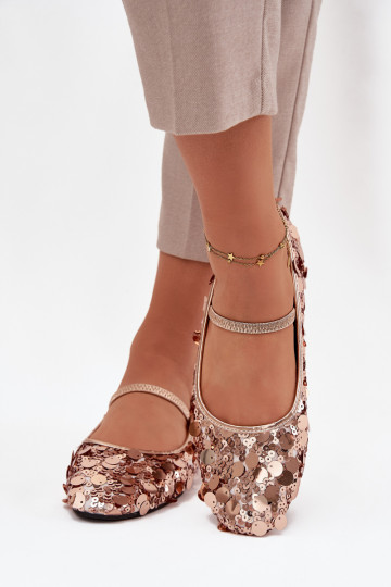 Ballerine rosa con paillettes Terlina 2
