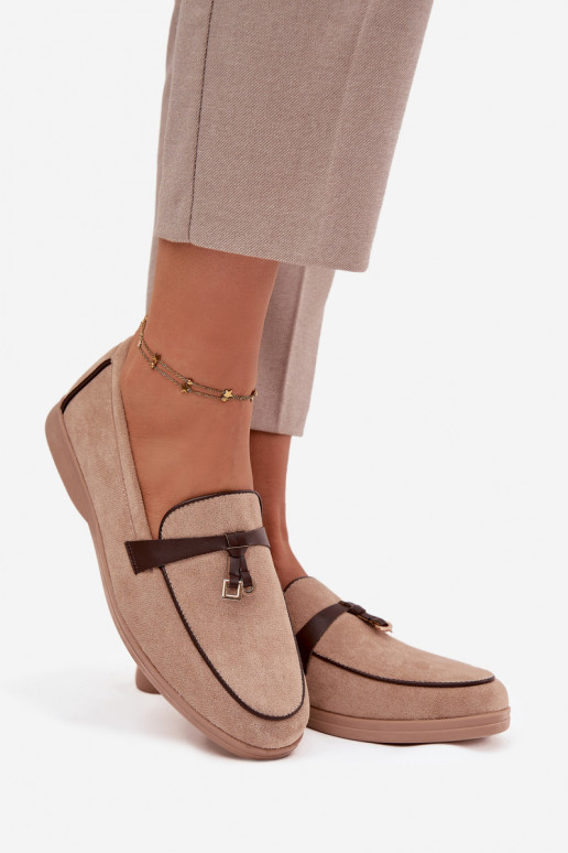 Mocassini Mocassini Femminilein ecopelle scamosciatau beige DarAen